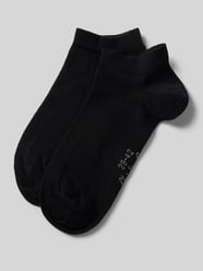 Sneakersocken mit Label-Detail im 2er-Pack von Christian Berg Woman Schwarz - 6