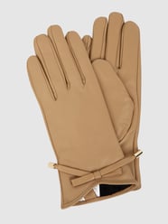 Touchscreen-handschoenen van lamsnappa van Weikert-Handschuhe Beige - 21