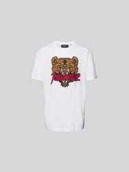 T-Shirt mit Label-Print von Dsquared2 Weiß - 47