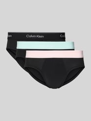 Slip van katoenmix in set van 3 van Calvin Klein Underwear - 25