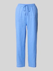 Leinenhose mit elastischem Bund von MANGO - 47