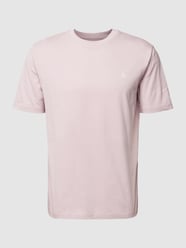 T-shirt van biologisch katoen van Marc O'Polo Paars - 21