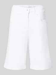 Bermudy wide leg z mieszanki bawełny od Raphaela By Brax - 26