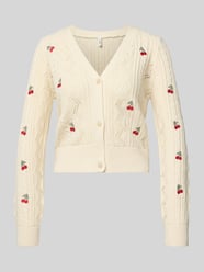 Kardigan w kroju regular fit z mieszanki bawełny, model 'BIRTIE' od ONLY - 12
