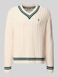 Strickpullover mit Zopfmuster von REVIEW - 12