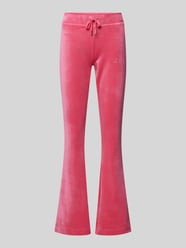 Sweatpants mit Label-Detail von Juicy Couture Pink - 15