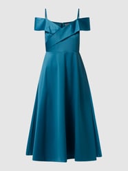 Off-Shoulder-Cocktailkleid aus Satin von Christian Berg Cocktail - 25