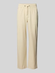 Regular Fit Leinenhose mit Tunnelzug Modell 'BAY' von Blend Beige - 3