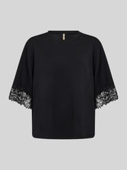 T-Shirt mit Spitzenärmeln von Soyaconcept - 25