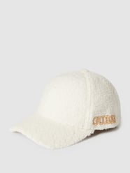 Cap mit Label-Stitching Modell 'BASEBALL' von Guess Beige - 34