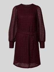 Sukienka casualowa taliowana z efektem koronki model ‘BECCA’ od Vero Moda - 23