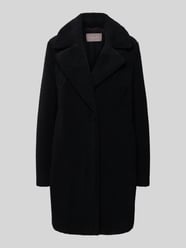 Lange jas van teddybont met reverskraag van Christian Berg Woman Selection - 39