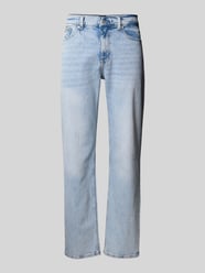 Slim fit jeans van katoenmix met labelpatch, model 'RYAN' van Tommy Jeans - 29