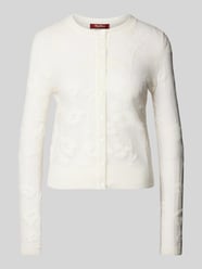 Strickjacke mit floralem Muster Modell 'CURZIO' von Max Mara Studio - 5