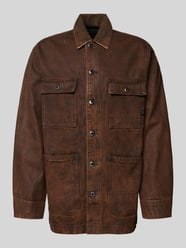 Relaxed Fit Jacke in Leder-Optik Modell 'Chore' von G-Star Raw - 23