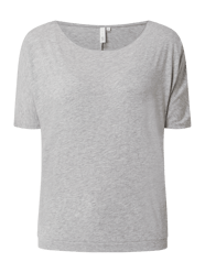 T-Shirt mit Logo von QS Grau - 35