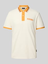 Regular Fit Poloshirt mit Label-Stitching Modell 'E-MURLO' von Napapijri - 16