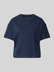 T-Shirt mit Label-Stitching von TOMMY HILFIGER Blau - 29