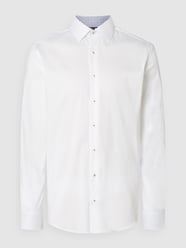 Regular Fit Business-Hemd aus Twill von Eterna Weiß - 43
