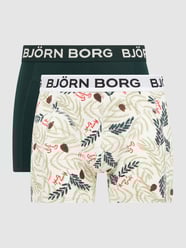Trunks mit Stretch-Anteil im 2er-Pack  von Björn Borg Grün - 28