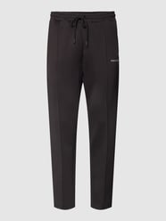Sweatpants in unifarbenem Design von Pegador Grau / Schwarz - 2
