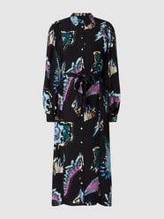 Blusenkleid aus Viskose  von POM Amsterdam Schwarz - 43