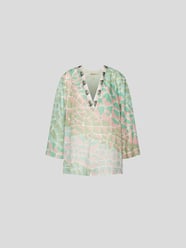 Blusenshirt mit Allover-Muster von Emilio Pucci Grün - 29