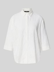 Bluzka o kroju regular fit z haftem angielskim od Zero - 48