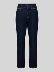 Relaxed fit jeans met stitchings van Marc Cain - 47