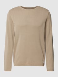 Longsleeve mit Rundhalsausschnitt Modell 'ELEO' von Jack & Jones Beige - 36