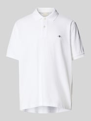Regular Fit Poloshirt mit Label-Stitching von Gant - 34