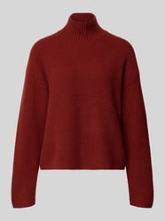 Sweter z dzianiny z kaszmiru ze stójką od windsor. - 30