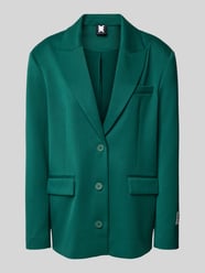 Blazer mit Label-Patch und Reverskragen von Karo Kauer - 2
