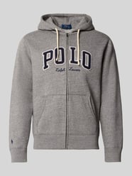 Sweatjacke mit Label-Stitching von Polo Ralph Lauren - 36