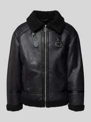 Jas in leerlook van Lindbergh - 33