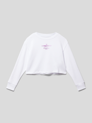 Sweatshirt mit Label-Print von Replay Weiß - 41