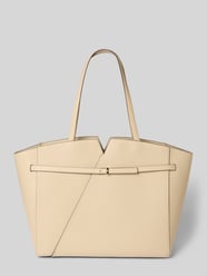Torba shopper z naturalnej skóry bydlęcej Model 'BOSS REVERS SM TOTE' od BOSS - 31