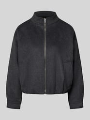 Regular Fit Bomberjacke aus Woll-Mix Modell 'Florine' von Neo Noir - 21