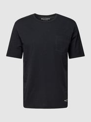 T-Shirt mit Brusttasche von Marc O'Polo Schwarz - 42