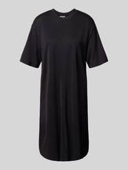 Knielange T-shirtjurk met ronde hals van Jake*s Casual - 7