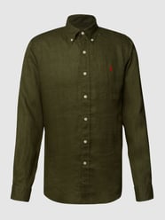 Custom Fit Freizeithemd aus Leinen von Polo Ralph Lauren Grün - 15