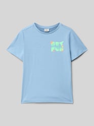 T-shirt o kroju regular fit z czystej bawełny od s.Oliver RED LABEL - 12