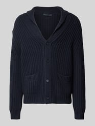 Regular Fit Strickjacke aus Schurwoll-Kaschmir-Mix - BECKHAM x BOSS von BOSS - 6