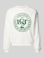 Sweatshirt met labelprint van Lacoste - 10