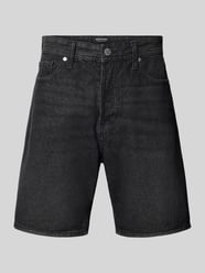 Loose Fit Jeansshorts mit Eingrifftaschen Modell 'TONY' von JACK & JONES - 31