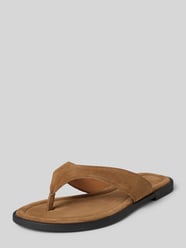 Teenslippers van echt suède model 'ZAIDA' van Vagabond Beige - 42