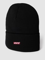 Beanie mit Label-Stitching Modell 'BABY TAB LOGO' von Levi's® Schwarz - 18