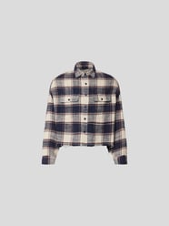 Boxy Fit Hemdjacke mit Brusttaschen von R13 Weiß - 26