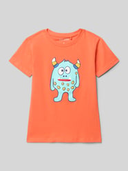 t-shirt z okrągłym dekoltem i nadrukiem z motywem od Blue Seven - 23