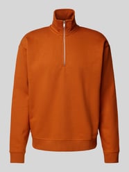 Sweatshirt mit Troyer-Kragen von MCNEAL Orange - 31